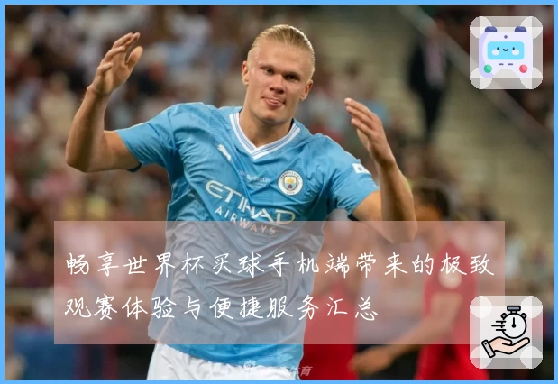 畅享世界杯买球手机端带来的极致观赛体验与便捷服务汇总